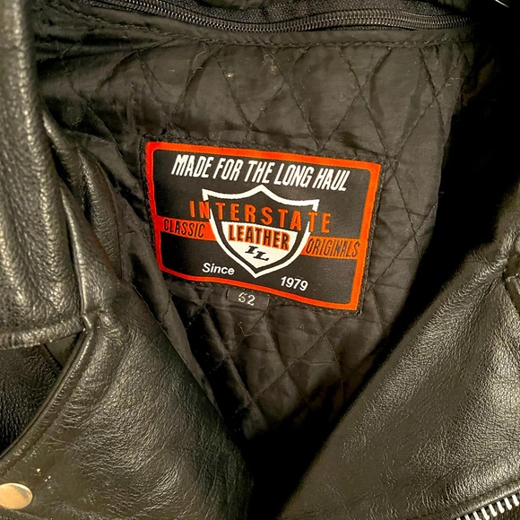 Interstate Leather motorcycle jacket - Picture 8 of 13